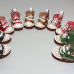 Ботинки высокие (нат/кожа), размер 1/12