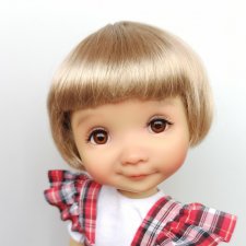 Парики 7-8" - Каре, 5 цветов. Подходят Meadow dolls 28 см, Ruby Red 31 см