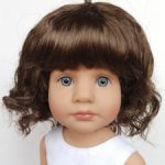 Парики 10-11" - Волнистый с петелькой, 5 цветов