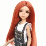 Парики 3-4" - Прямой с пробором, 3 цвета