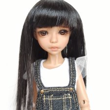 Парики 3-4" — Прямой с челкой, 3 цвета