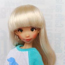 Парики 4-5" - Прямой с челкой, снизу подкручен, 3 цвета