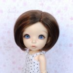 Парики 5-6" - Каре с пробором без челки, 3 цвета