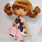 Парики 5-6" - Хвостики с прядками у лица, 2 цвета