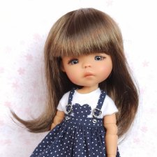 Парики 5-6" - Прямой с подкрученными кончиками, 5 цветов