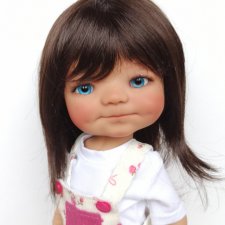 Парики 7-8" - Каскад средней длины, 2 цвета