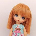 Парики 5-6" - остатки японского канекалона, 2 разные модели