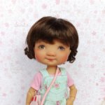 Парики 4-5" - Мелкие кудряшки, 3 цвета