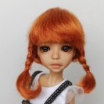 Парики 3-4" — Косички (натуральный мохер), 5 цветов