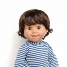 Парики 8-9" - Мелкие кудряшки, три цвета. Подходят Meadow dolls 28 см, Wichtel (Вихтель)