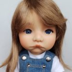 Парики 9-10" - Каскад средней длины, 2 цвета.