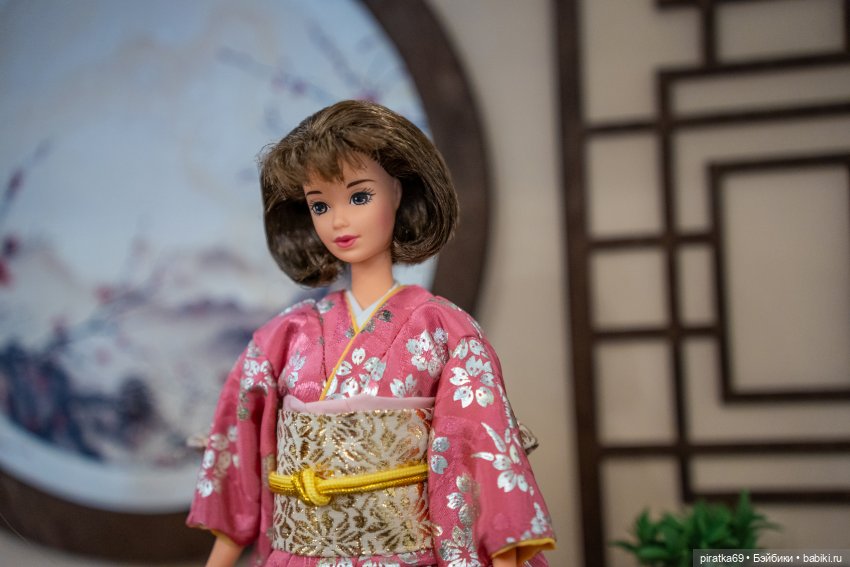 Barbie в кимоно Новый год 1996