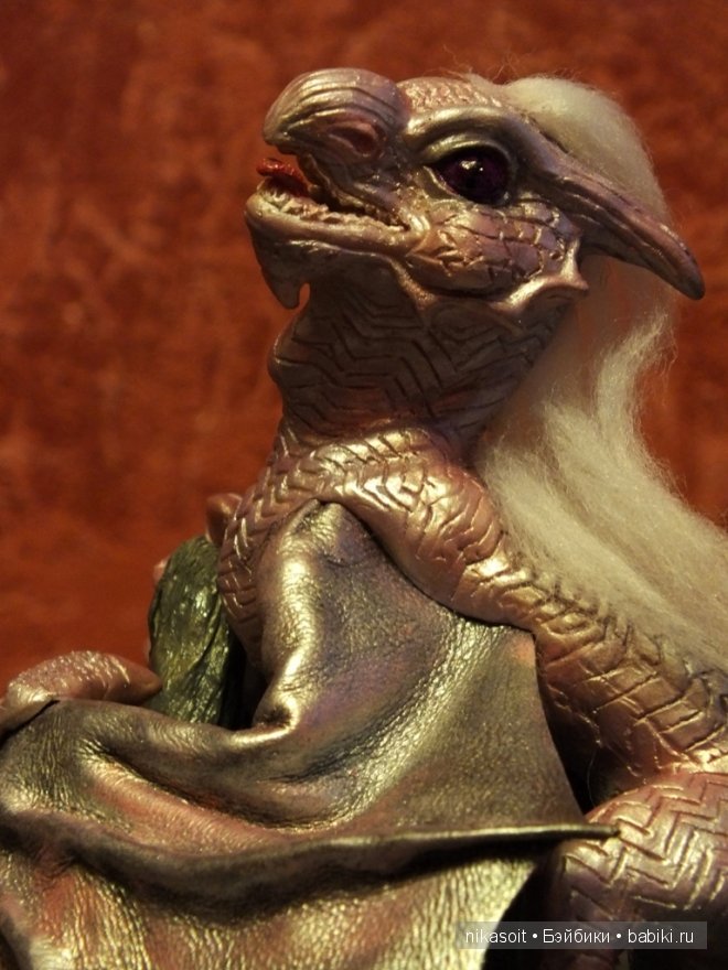 Малыш дракон — Лепка авторских игрушек и папье (фото 6)