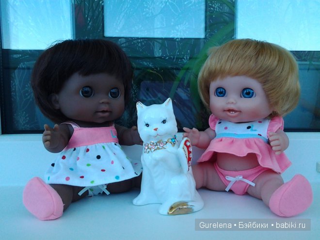 Лучшие подружки Лулу и Лили. Кукла Berenguer