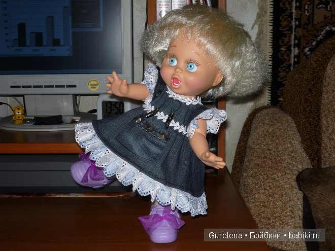 Моя первая фейсинка Сюзи — Куклы Galoob Baby Face (Фейсинки): винтаж 90 (фото 4)