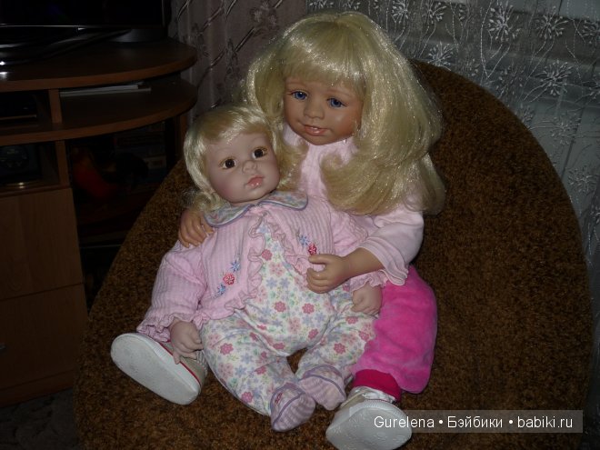 Моя первая большая куколка от Petra Lechner - Лёлька | Бэйбики Моя первая большая куколка от Petra Lechner - Лёлька