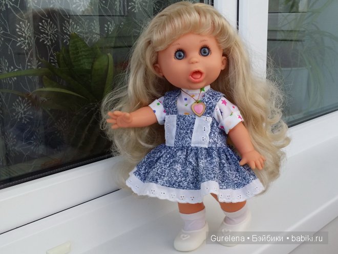 Девочка Angel FACE — Куклы Galoob Baby Face (Фейсинки): винтаж 90 (фото 10)