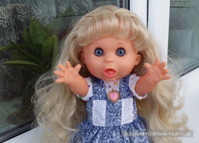 Девочка Angel FACE — Куклы Galoob Baby Face (Фейсинки): винтаж 90