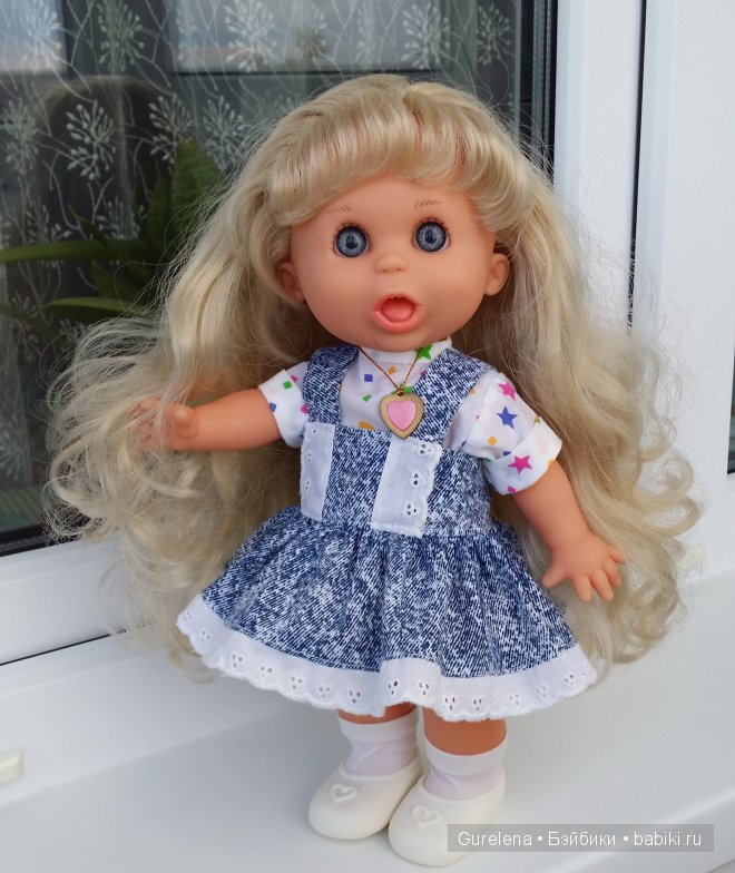 Девочка Angel FACE — Куклы Galoob Baby Face (Фейсинки): винтаж 90