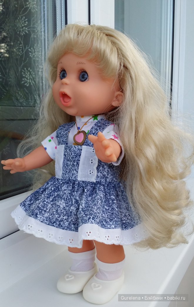 Девочка Angel FACE — Куклы Galoob Baby Face (Фейсинки): винтаж 90 (фото 8)