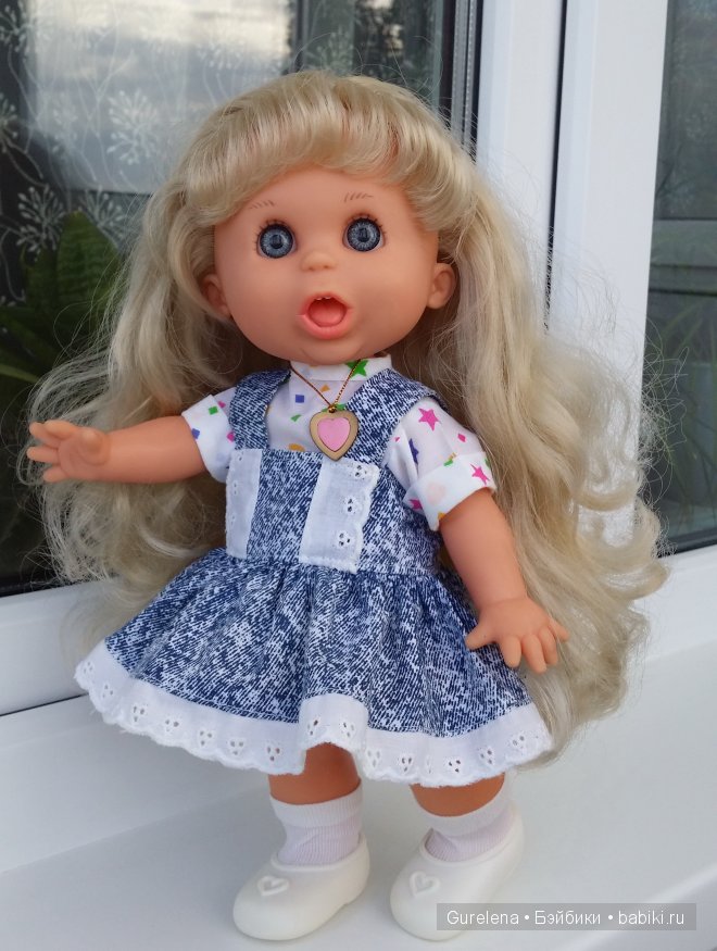 Девочка Angel FACE — Куклы Galoob Baby Face (Фейсинки): винтаж 90 (фото 9)