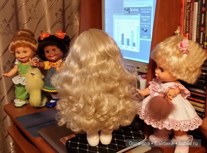 Девочка Angel FACE — Куклы Galoob Baby Face (Фейсинки): винтаж 90