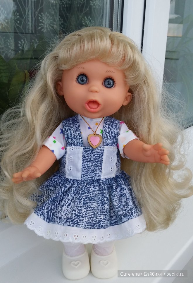 Девочка Angel FACE — Куклы Galoob Baby Face (Фейсинки): винтаж 90 (фото 4)