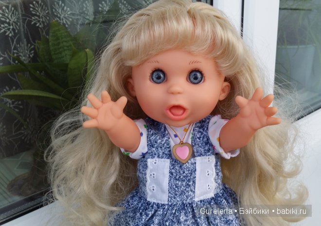 Девочка Angel FACE — Куклы Galoob Baby Face (Фейсинки): винтаж 90