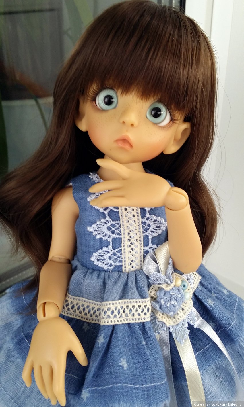 Коллекционная куколка БЖД GIGI от Linda Macario