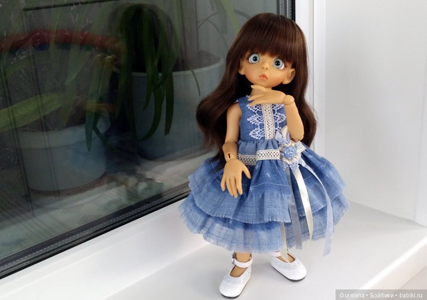 Коллекционная куколка БЖД GIGI от Linda Macario