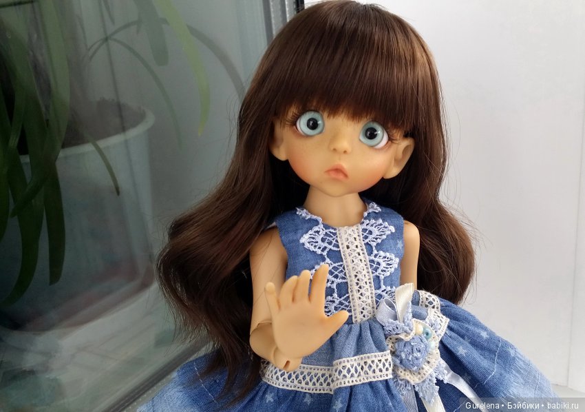 Коллекционная куколка БЖД GIGI от Linda Macario