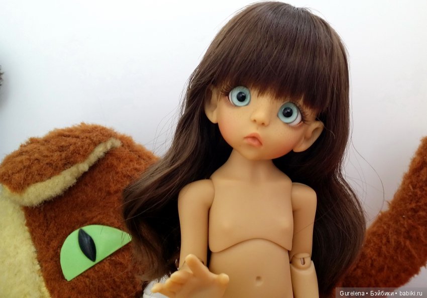 Коллекционная куколка БЖД GIGI от Linda Macario (фото 3)