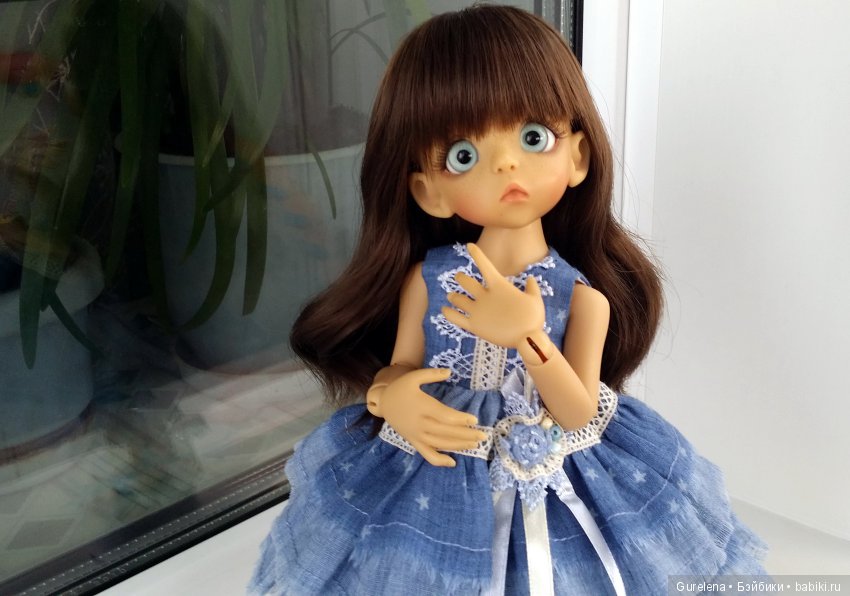 Коллекционная куколка БЖД GIGI от Linda Macario