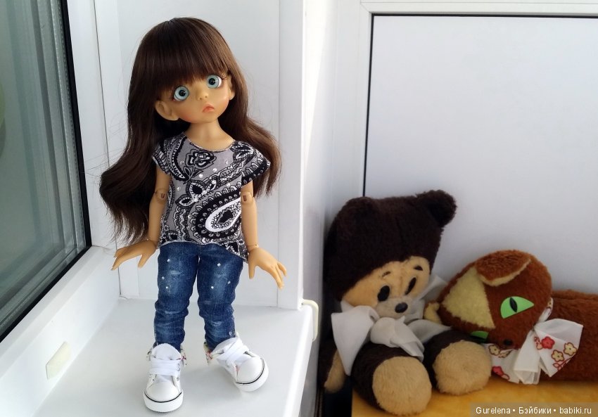 Коллекционная куколка БЖД GIGI от Linda Macario