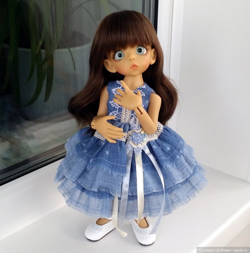 Коллекционная куколка БЖД GIGI от Linda Macario