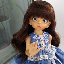 Коллекционная куколка БЖД  GIGI от Linda Macario