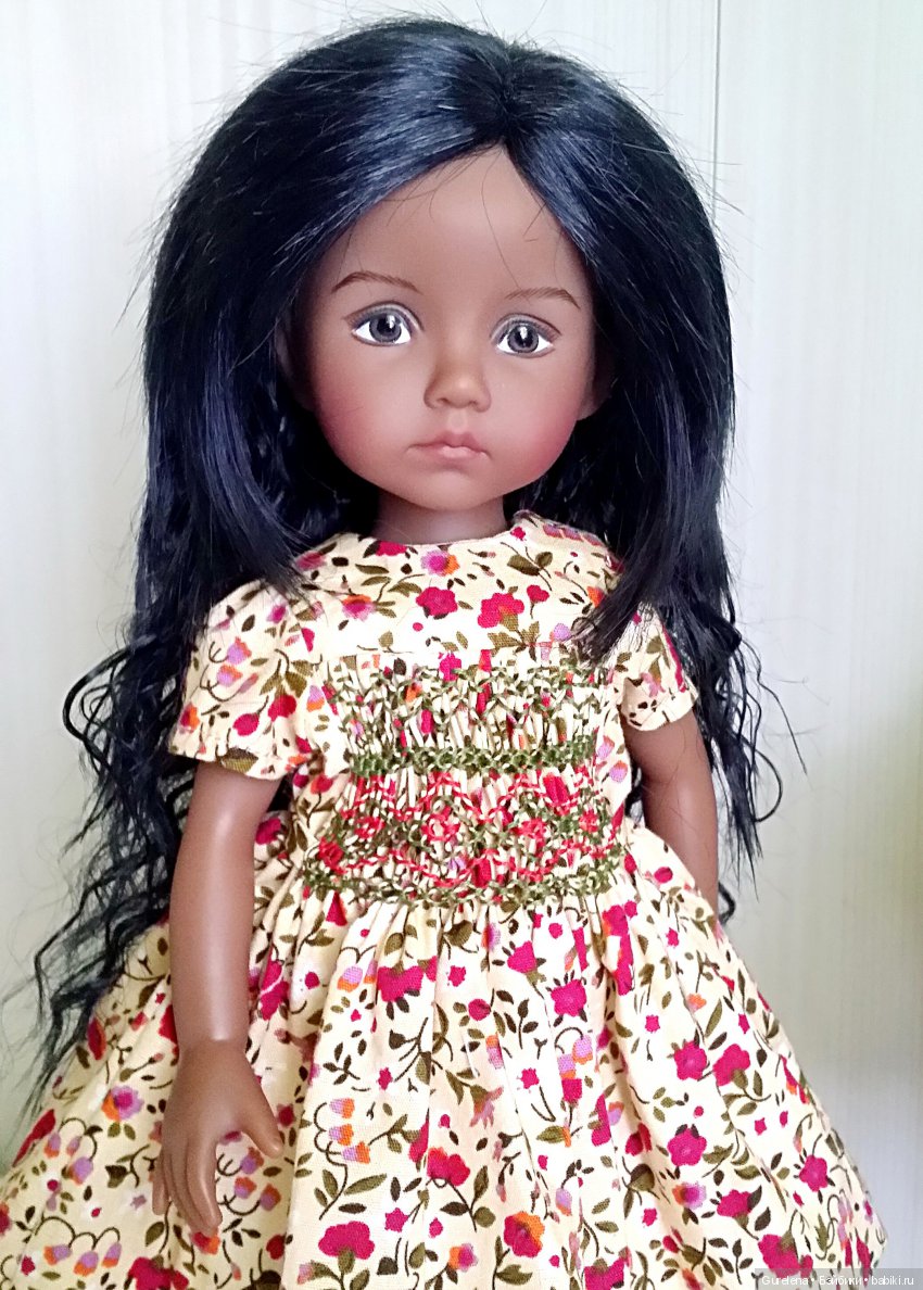 Очень красивая мулаточка от Dianna Effner Boneka MONDAY Child Sachi (фото 5)