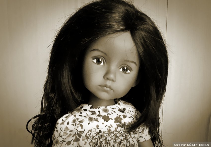 Очень красивая мулаточка от Dianna Effner Boneka MONDAY Child Sachi (фото 8)