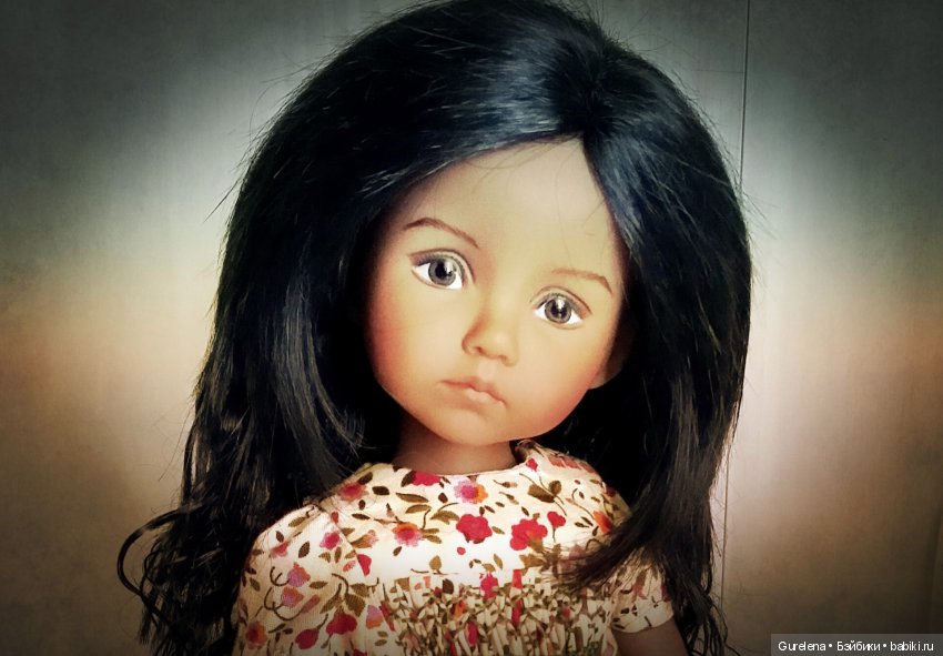 Очень красивая мулаточка от Dianna Effner Boneka MONDAY Child Sachi (фото 7)