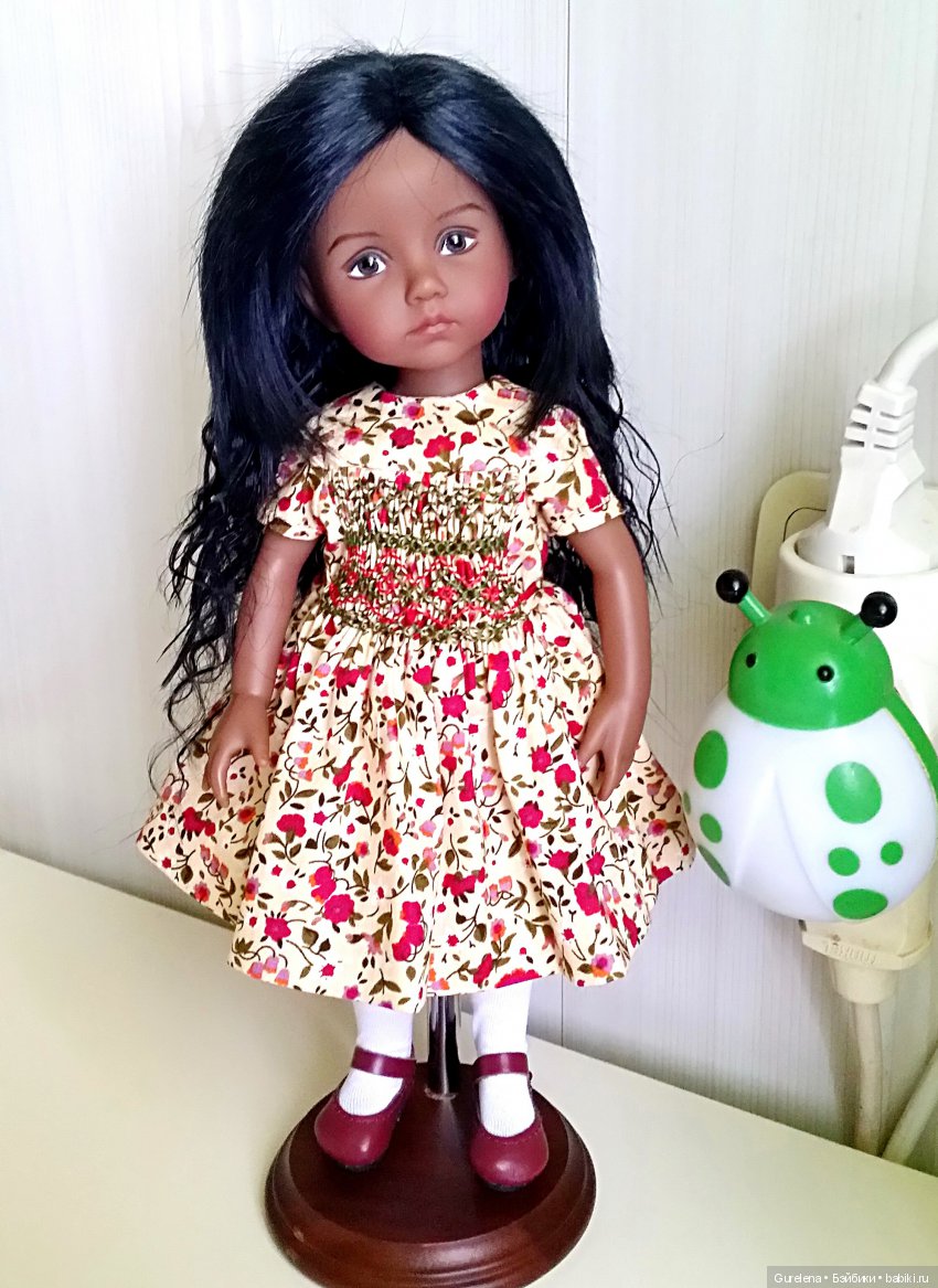 Очень красивая мулаточка от Dianna Effner Boneka MONDAY Child Sachi (фото 10)