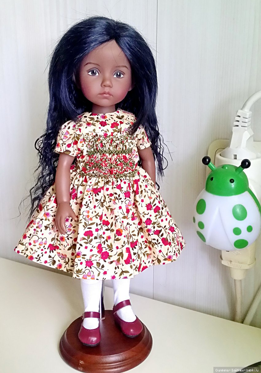 Очень красивая мулаточка от Dianna Effner Boneka MONDAY Child Sachi (фото 4)
