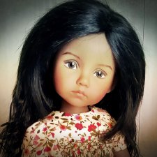 Очень красивая мулаточка от Dianna Effner Boneka MONDAY Child Sachi