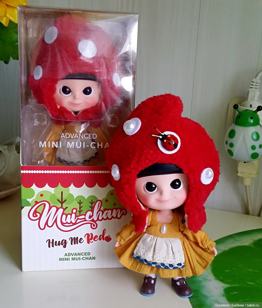 Мухоморчик Mui-Chan Hug me Red (Обними меня, Красный) от iXDOLL