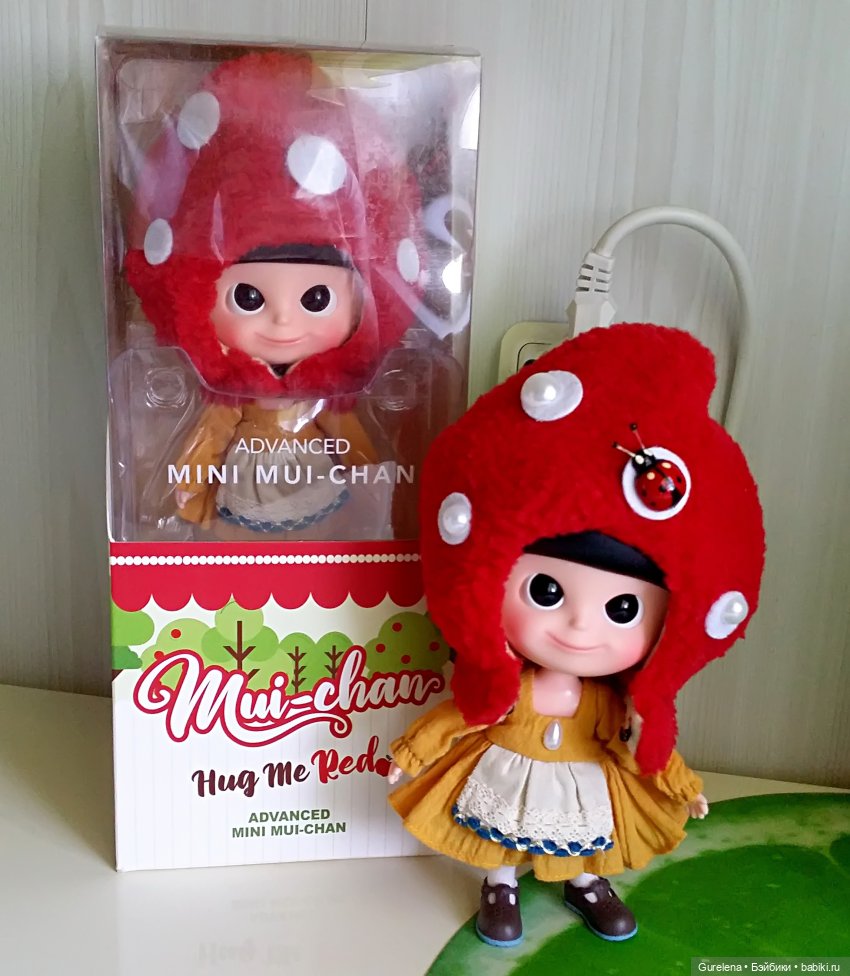 Мухоморчик Mui-Chan Hug me Red (Обними меня, Красный) от iXDOLL