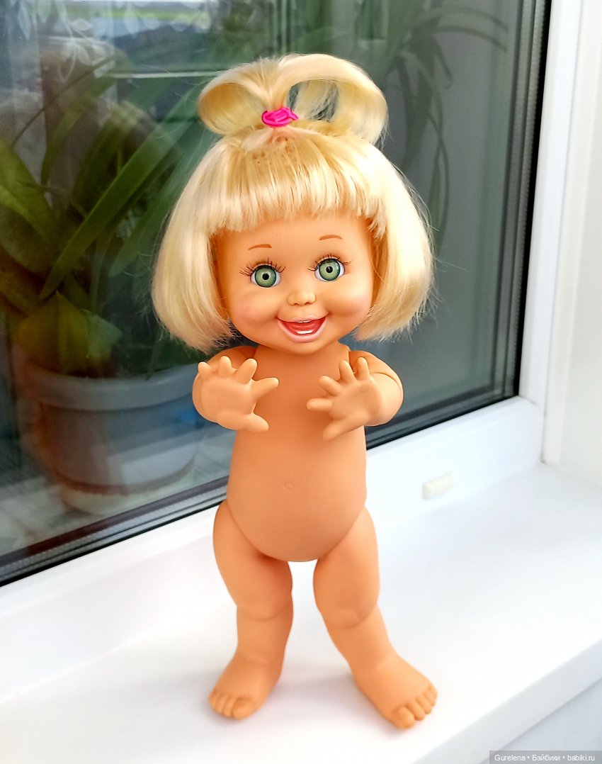 Преображение малышки Мии от Galoob Baby Face