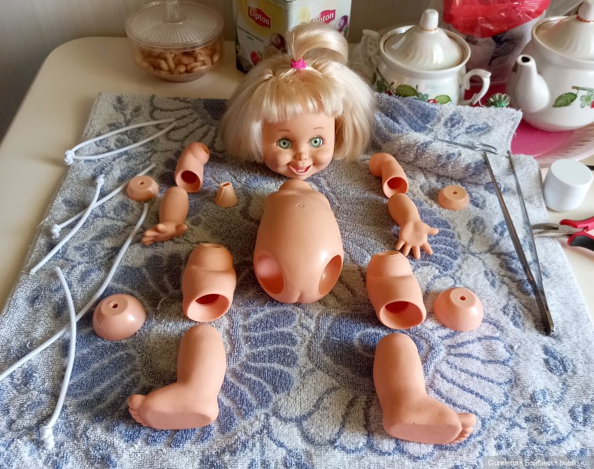 Преображение малышки Мии от Galoob Baby Face (фото 6)