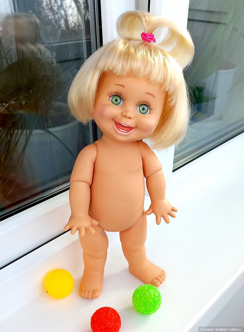Преображение малышки Мии от Galoob Baby Face