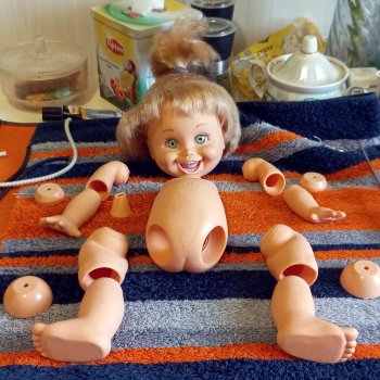 Не приятные последствия после перетяжки кукол когда мы это делать совсем не умеем