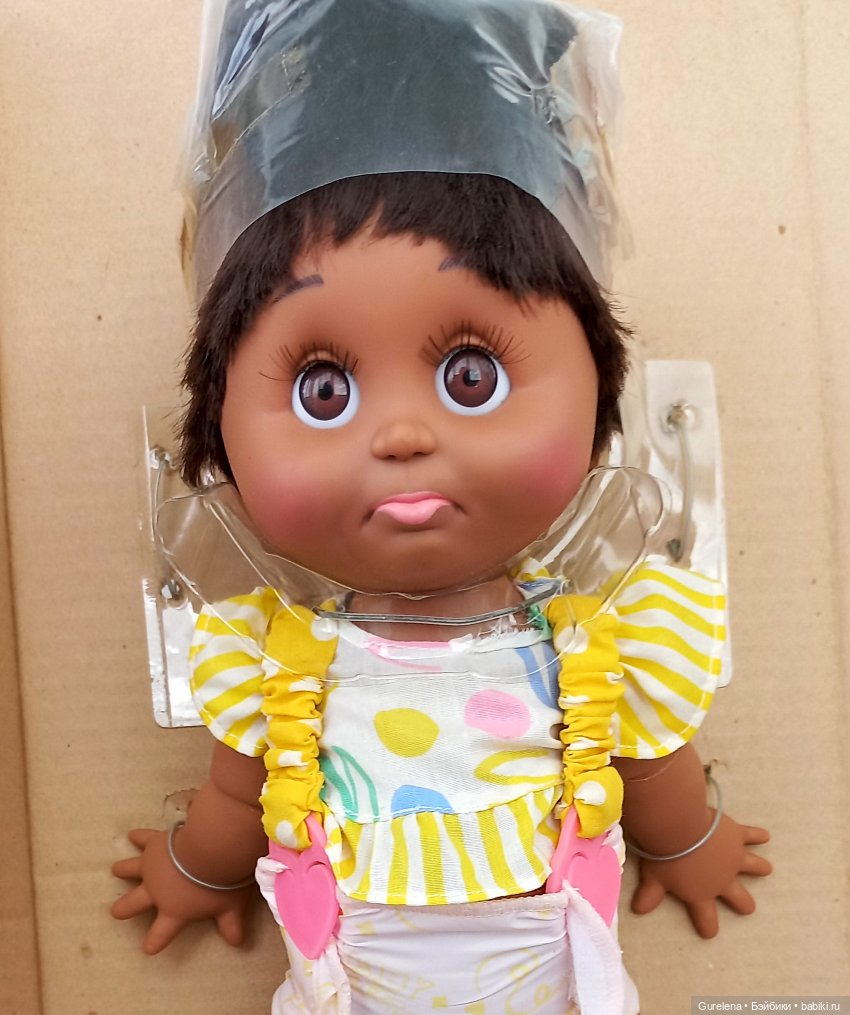 So Sorry SarahAA Такая обиженная Сара АА от Galoob Baby Face - ещё один бриллиантик в моей коллекции фейсинок (фото 9)