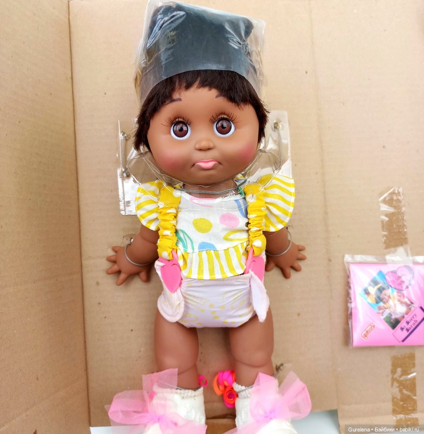 So Sorry SarahAA Такая обиженная Сара АА от Galoob Baby Face - ещё один бриллиантик в моей коллекции фейсинок